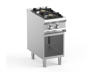 Hobart Ecomax HEFB74AXL 2 Burner Gas Hob on Cupboard