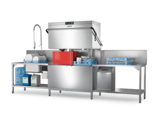 Hobart PREMAX AUPT Twin Rack Hood Dishwasher