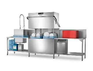 Hobart PROFI AMXT Twin Rack Hood Dishwasher