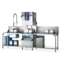 Hobart PROFI TLWS Two Level Washer (In-Built Softener)